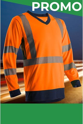 Maglietta alta visibilità arancione Coverguard Suno in offerta